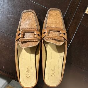 Cole Haan Men's Brown Leather Loafers